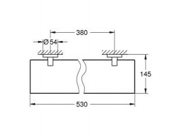 ESTANTE CRISTAL ESSENTIALS GROHE